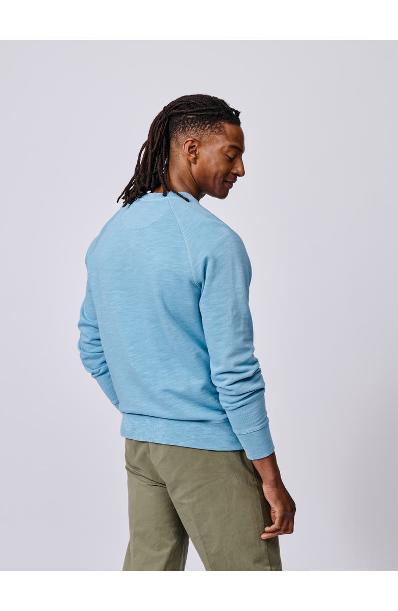 Aubin Garsdale Slub Crew Neck Sweatshirt, Alternate, color, Pale Blue