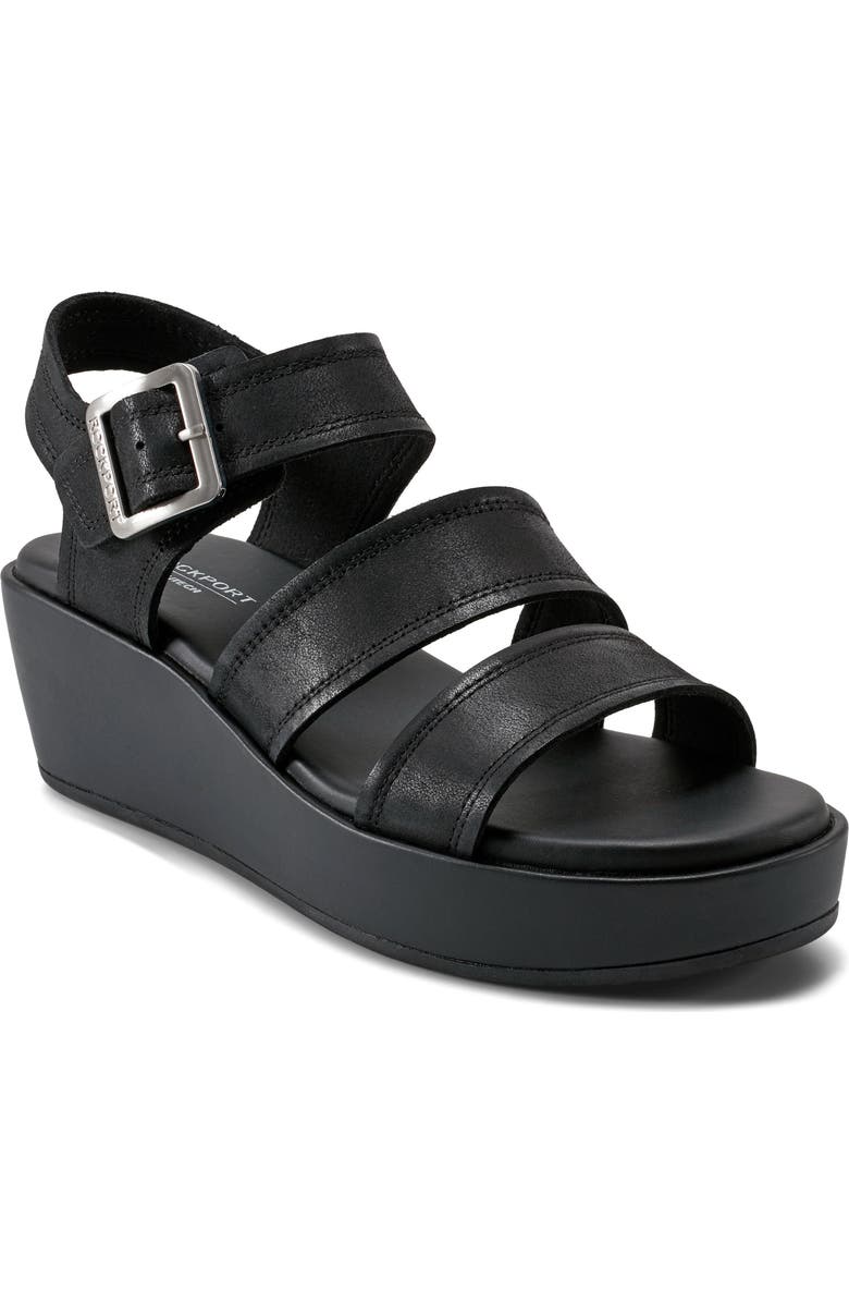 Rockport Rwanala Wedge Sandal, Main, color,