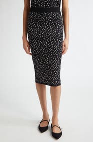 Max Mara Studio Opunzia Midi Sweater Skirt
