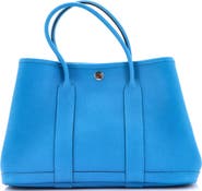 Pre-Owned Hermes Garden Party Tote Leather 30