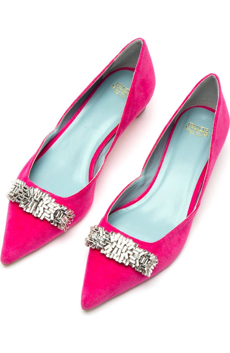 Frances Valentine Paula d'Orsay Pump, Alternate, color, Pink