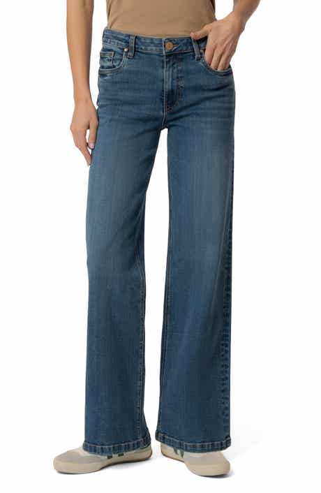 The Jean High Waist Wide Leg Jeans
