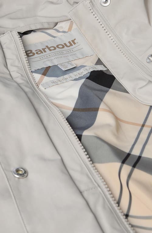 Barbour Suri Showerproof Jacket In Light Sand Safa