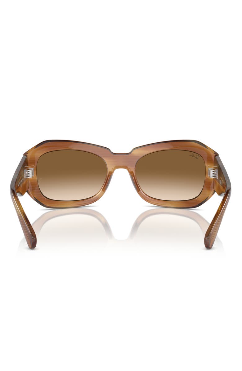 Ray-Ban Pillow Beate 56mm Wrap Sunglasses, Alternate, color,