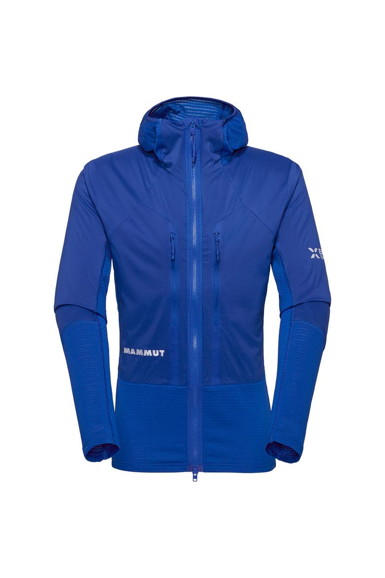 Eiger Nordwand In Flex Air Hybrid Hooded Jacket - Men's, Alternate, color, Eiger Blue