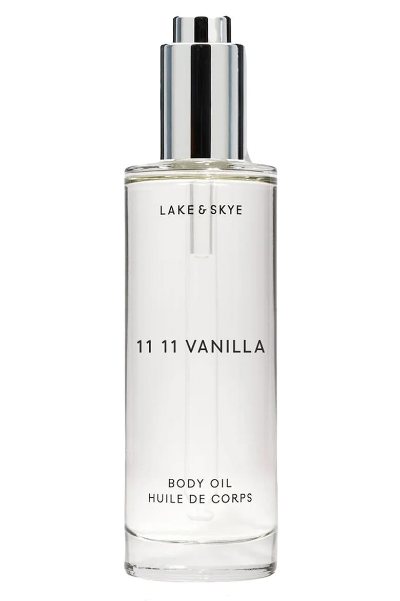 11 11 Vanilla Body Oil, Main, color, NO COLOR