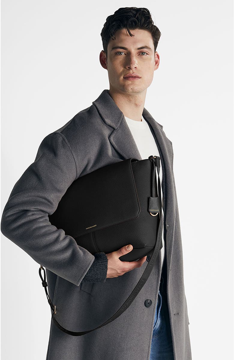 MAISON de SABRÉ Leather Flaire Messenger Bag, Alternate, color,