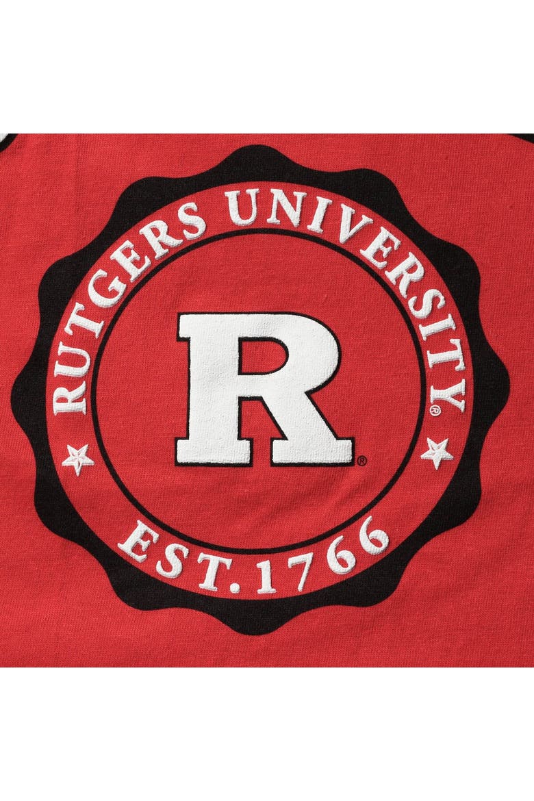Women's Pressbox Scarlet Rutgers Scarlet Knights Edith Long Sleeve T-Shirt, Alternate, color, Scarlet