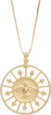 Child of Wild Feathers of Peace Pendant Necklace