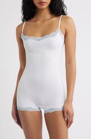 SKIMS Fits Eveyrbody Lace Romper