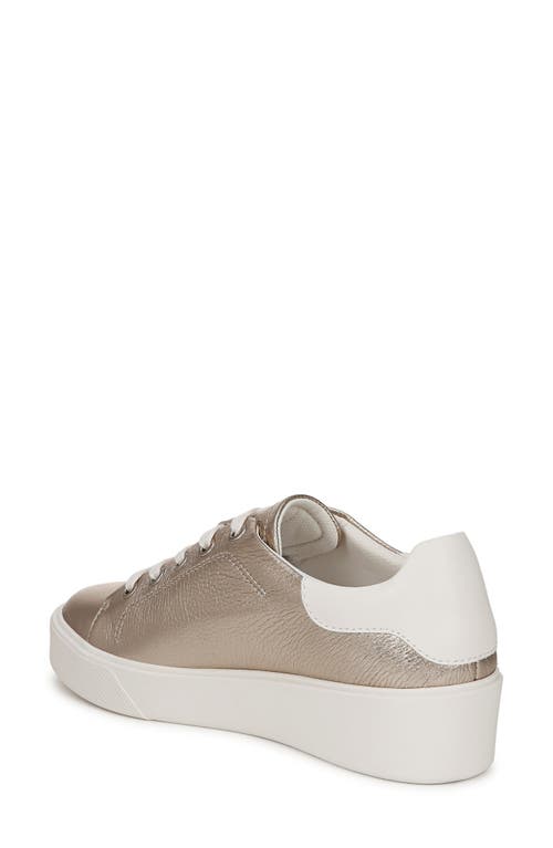 Naturalizer Morrison 3.0 Sneaker In Warm Silver/white White