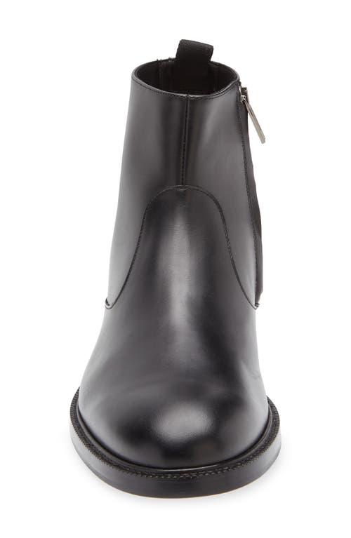 Hugo Boss Boss Dressletic Zip Leather Boot