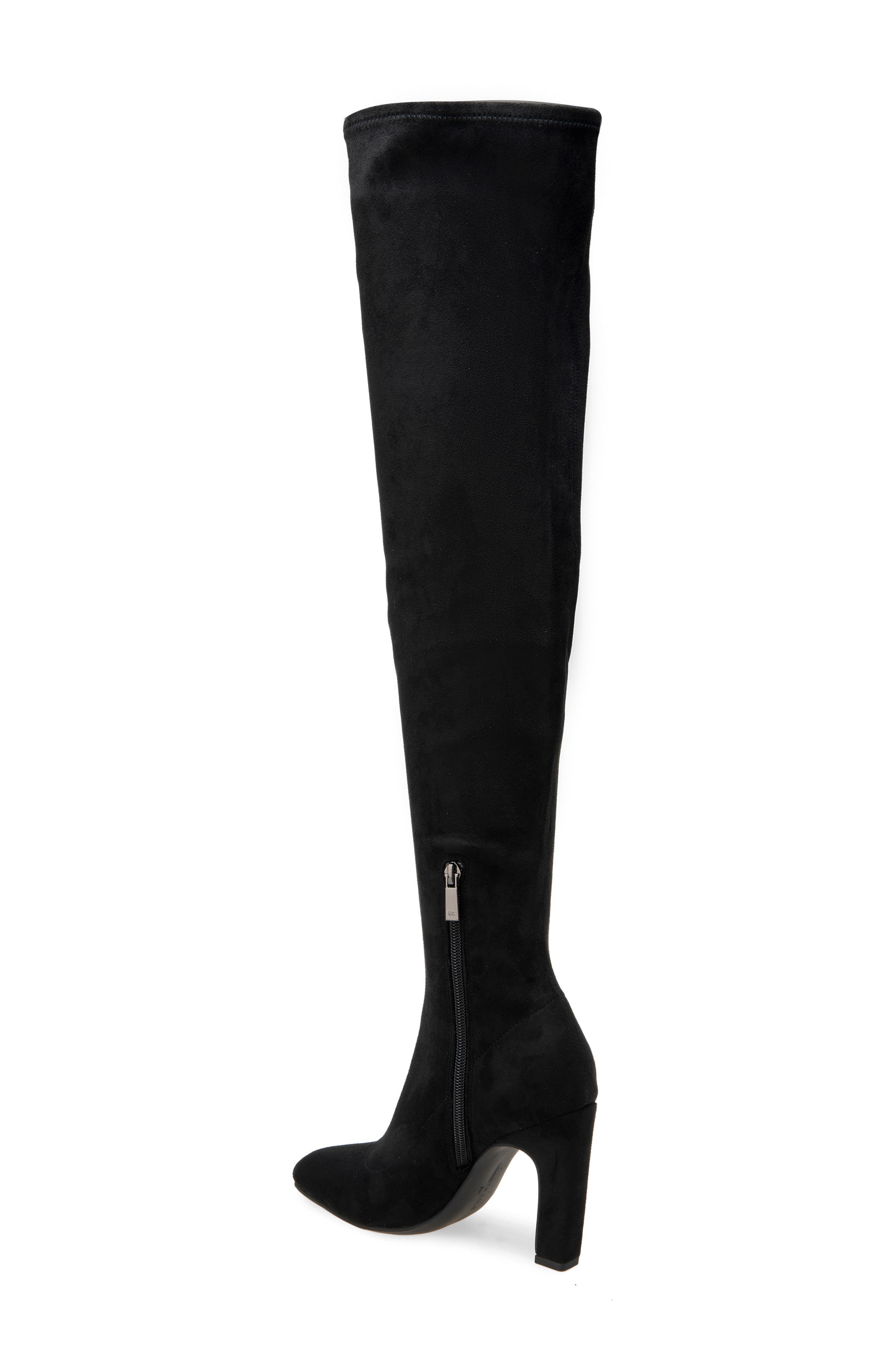 Posie Over the Knee Boot, Alternate, color, BLACK