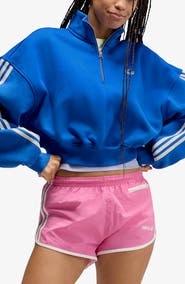 adidas Originals 3-Stripes Firebird Half Zip Sweatshirt