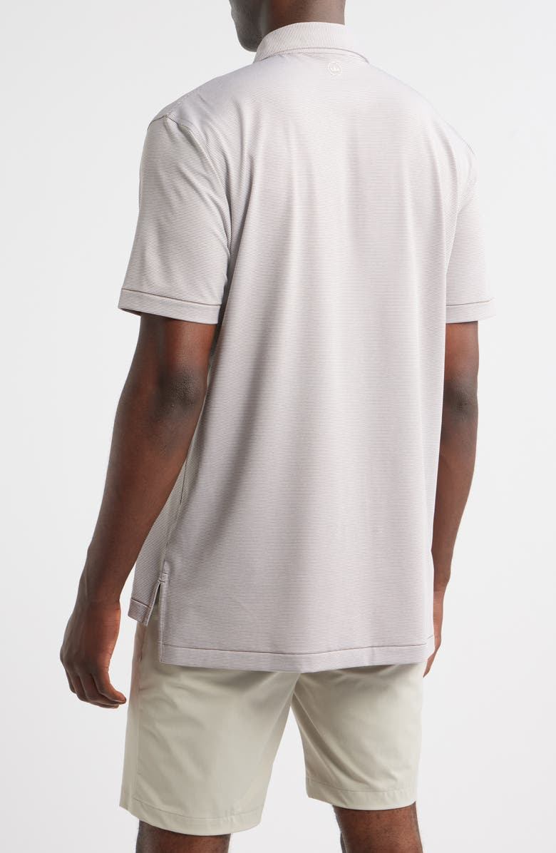 Peter Millar Jubilee Performance Jersey Polo, Alternate, color, Poplar Brown