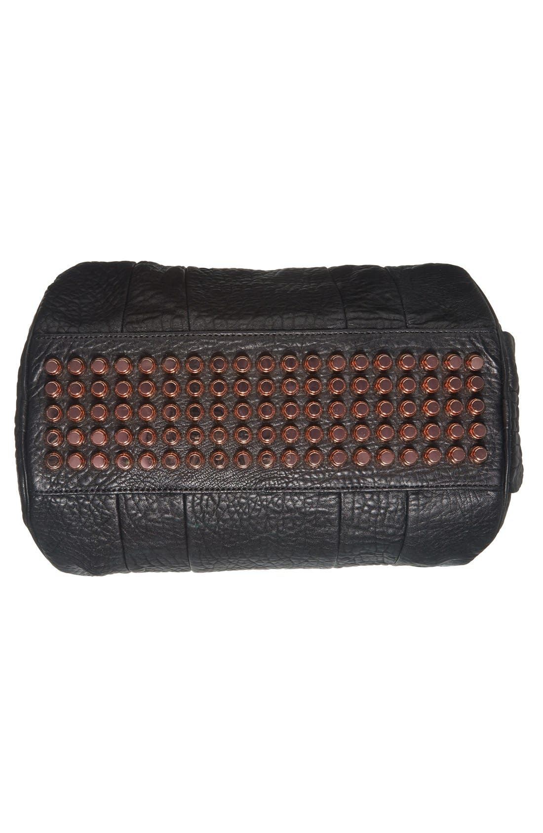 Alexander Wang 'Rocco - Rosegold' Leather Satchel, Alternate, color, 