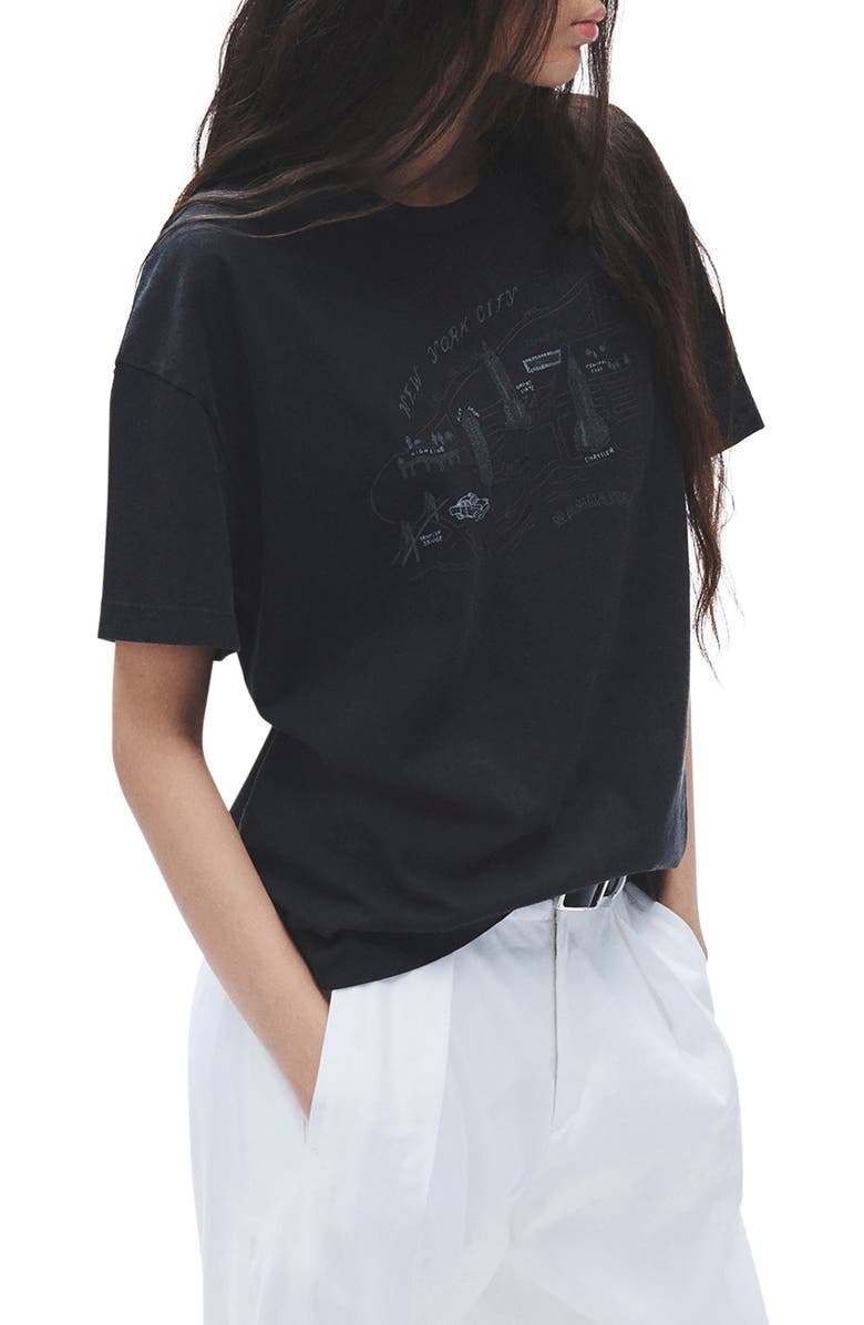 rag & bone Mica City T-Shirt, Alternate, color, 