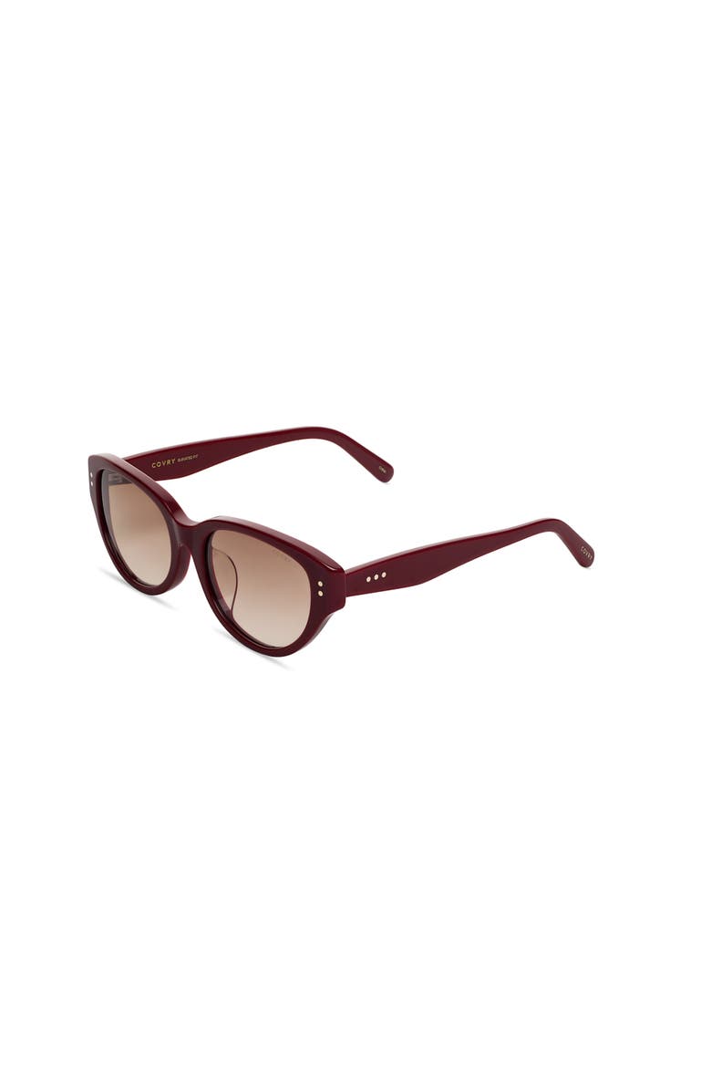 Nova Polarized Sunglasses, Alternate, color, Azuki