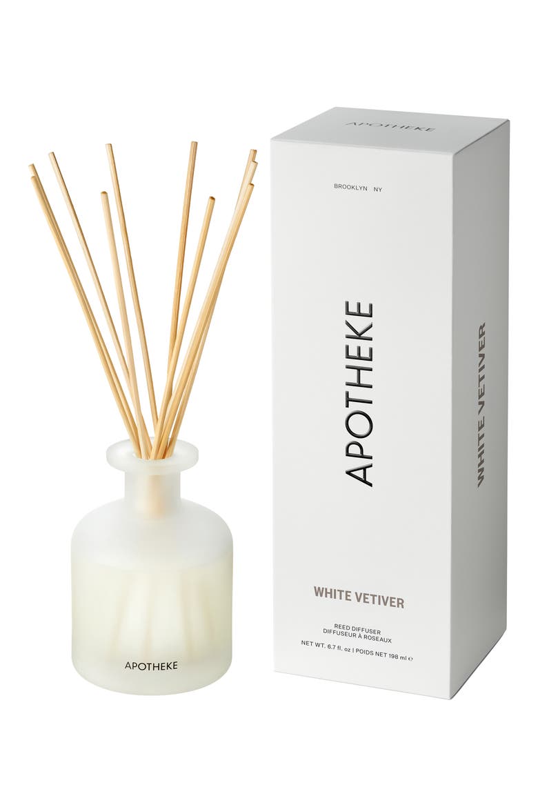 White Vetiver Reed Diffuser, Main, color, WHITE VETIVER
