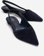 Forever & Always Shoes Berlina Leather Slingback Pump