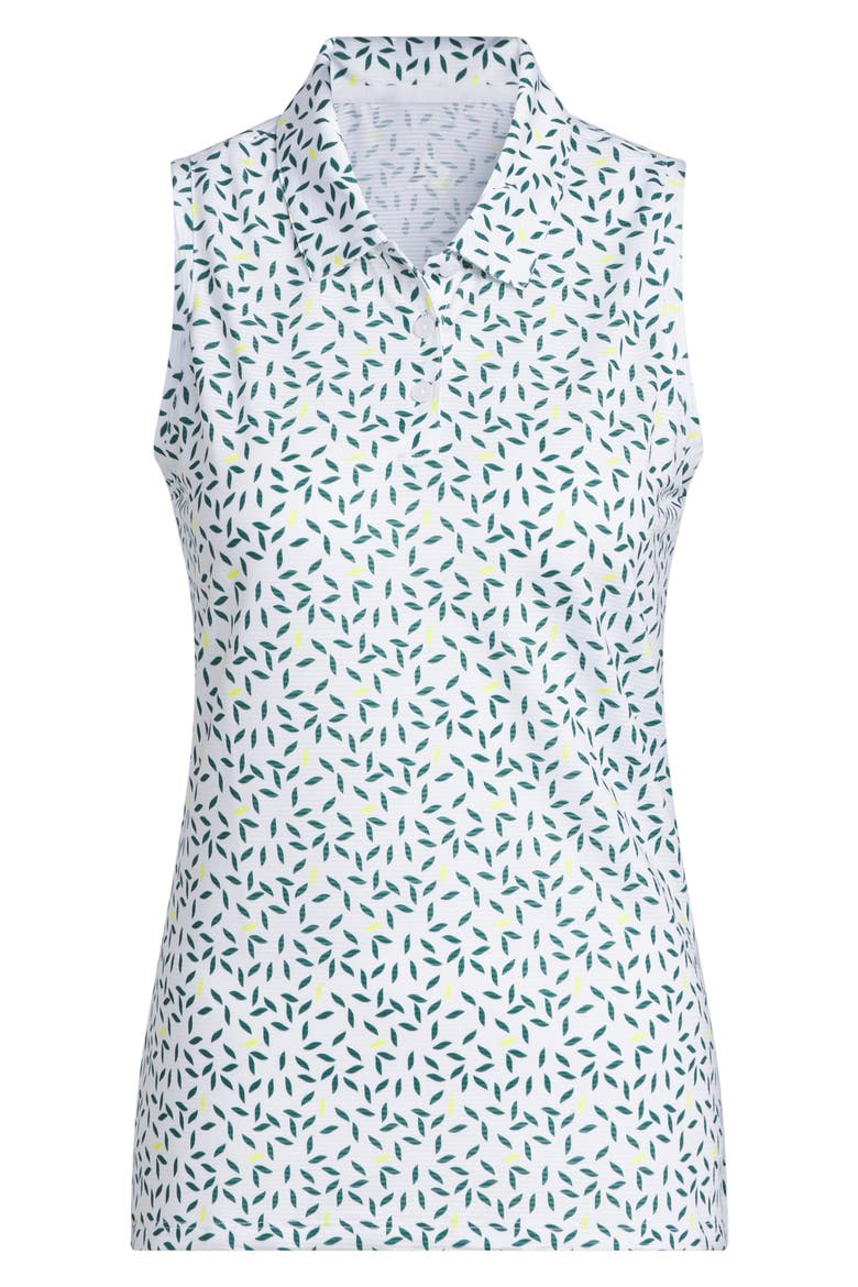 Ultimate All Over Print Sleeveless Polo, Alternate, color, CGREEN