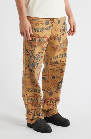x Disney Pixar<sup>®</sup> Toy Story Print Double Knee Canvas Carpenter Pants
