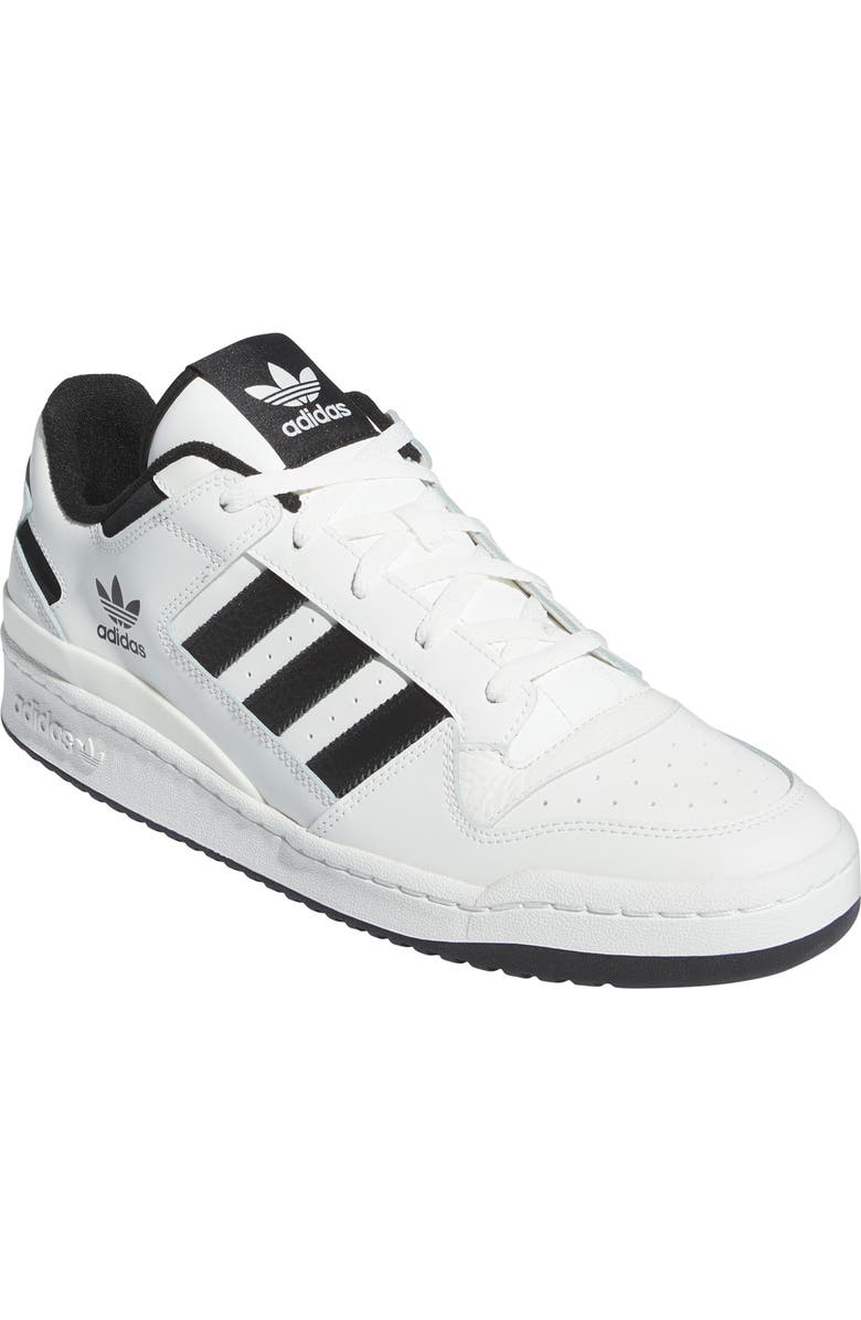 adidas Forum Low CL Sneaker, Main, color, White/ Black/ White
