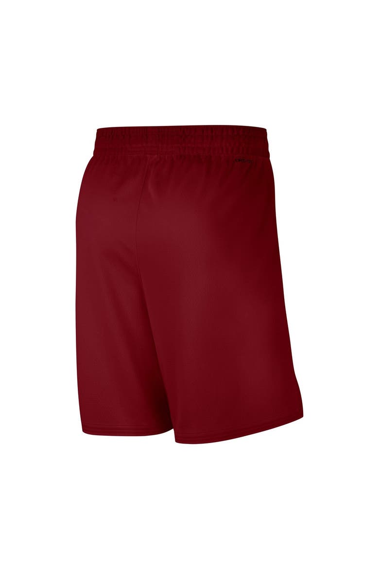 Men's Nike Red 2019/20 Cleveland Cavaliers Icon Edition Swingman Shorts, Alternate, color, Red