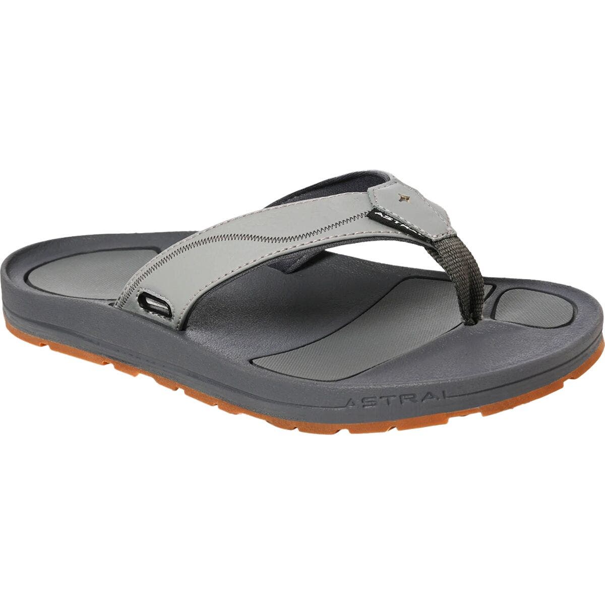 ASTRAL Filipe Flip Flop - Men's, Alternate, color, Seagull Gray