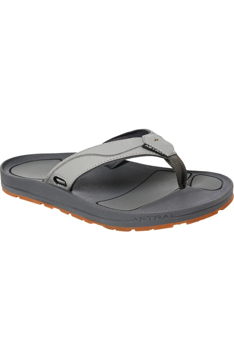 ASTRAL Filipe Flip Flop - Men's, Alternate, color, Seagull Gray