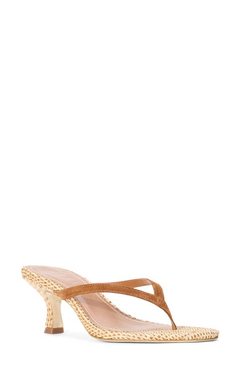 Freja Woven Thong Slide Sandal (Women)