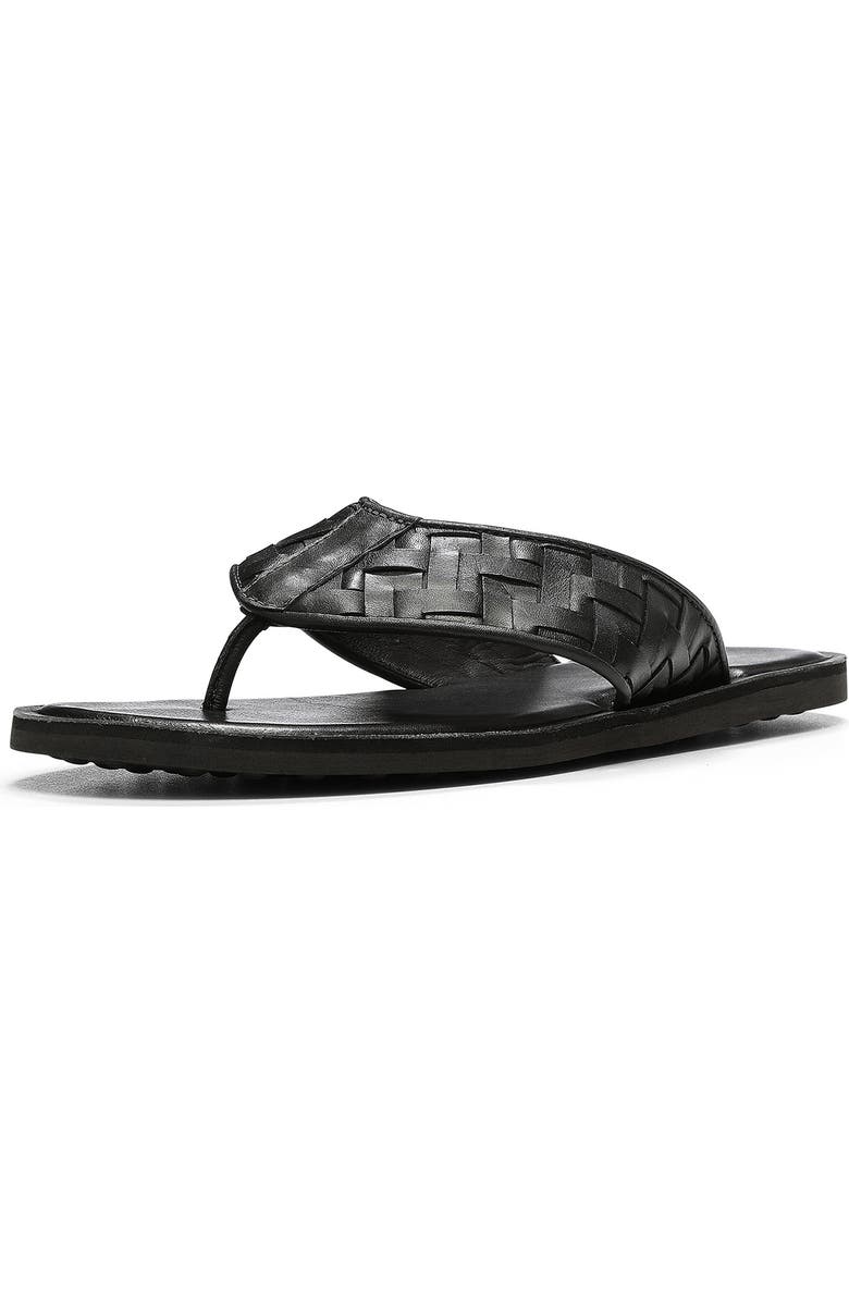 Donald Pliner Woven Leather Flip Flop, Alternate, color,