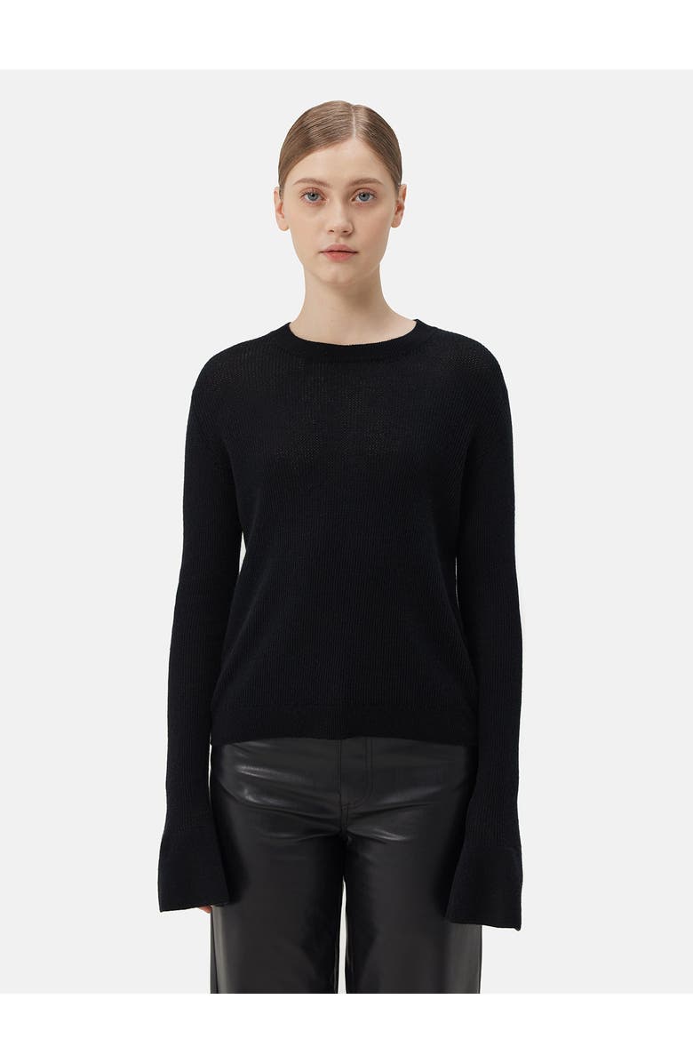 GOBI Mongolian Cashmere Cashmere Bell-Sleeve Sweater, Main, color,