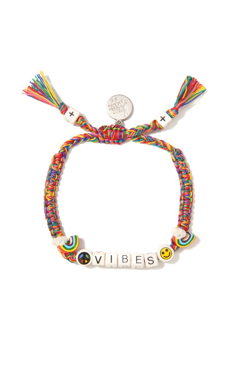 Venessa Arizaga Vibes Bracelet, Main, color, Rainbow