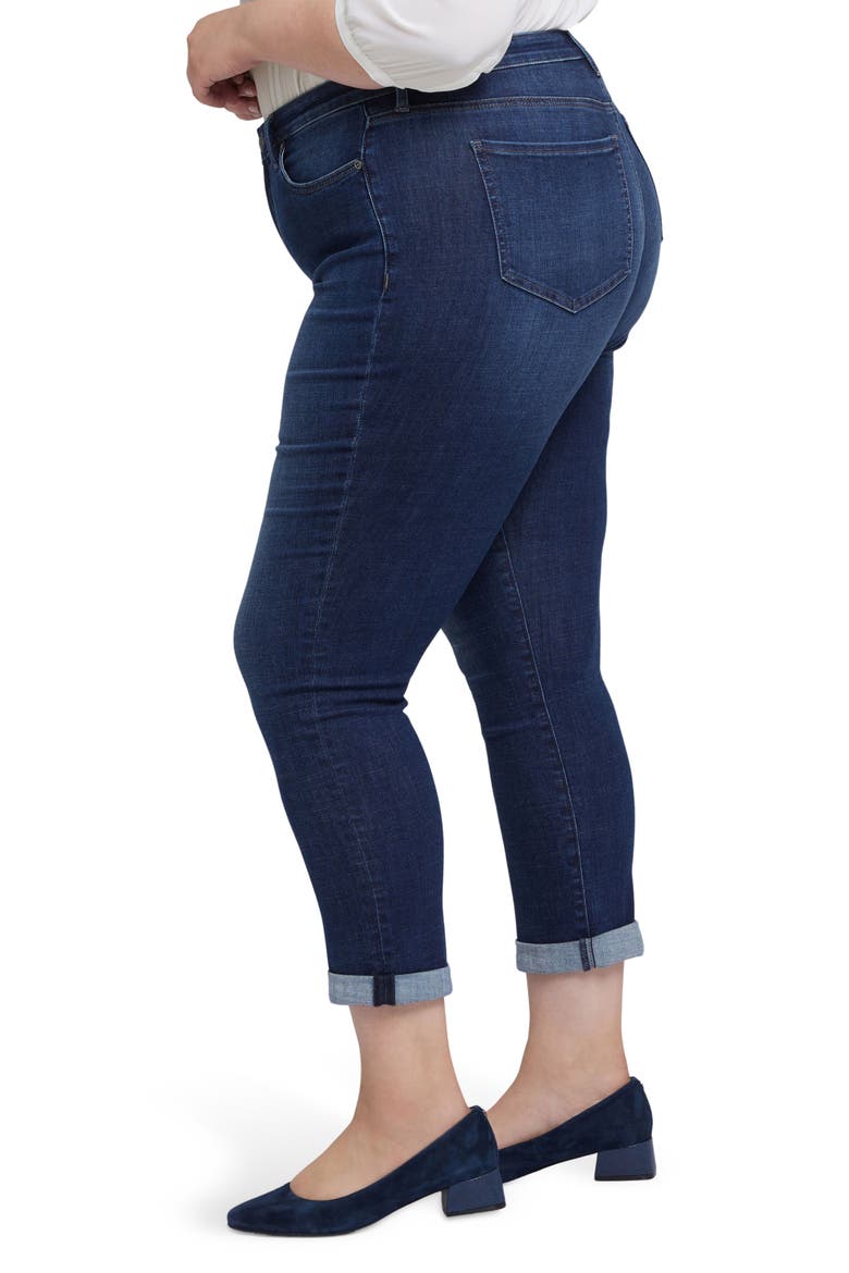 Sheri Cuff Ankle Skinny Jeans, Alternate, color, WELLSPRING