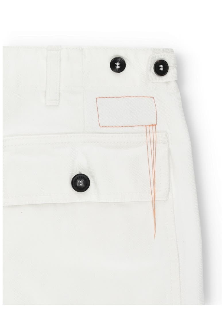 Japan Denim Fatigue Pants, Alternate, color, White