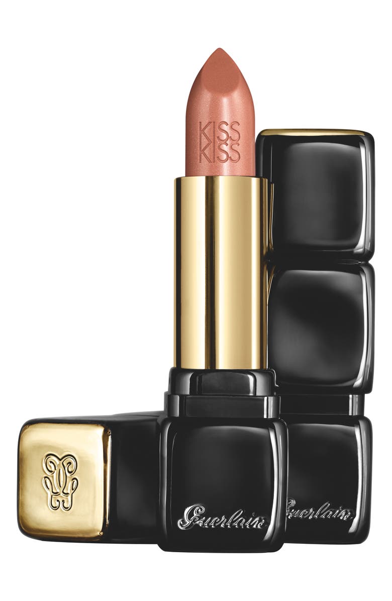 Guerlain KissKiss Creamy Satin Lipstick, Main, color, 