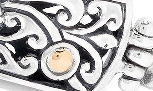 Samuel B. Dragonfly Filigree Two-tone Bracelet