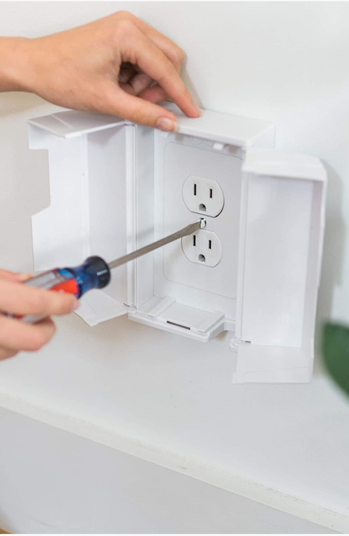 Jool Baby Electrical Outlet Cover Box In White