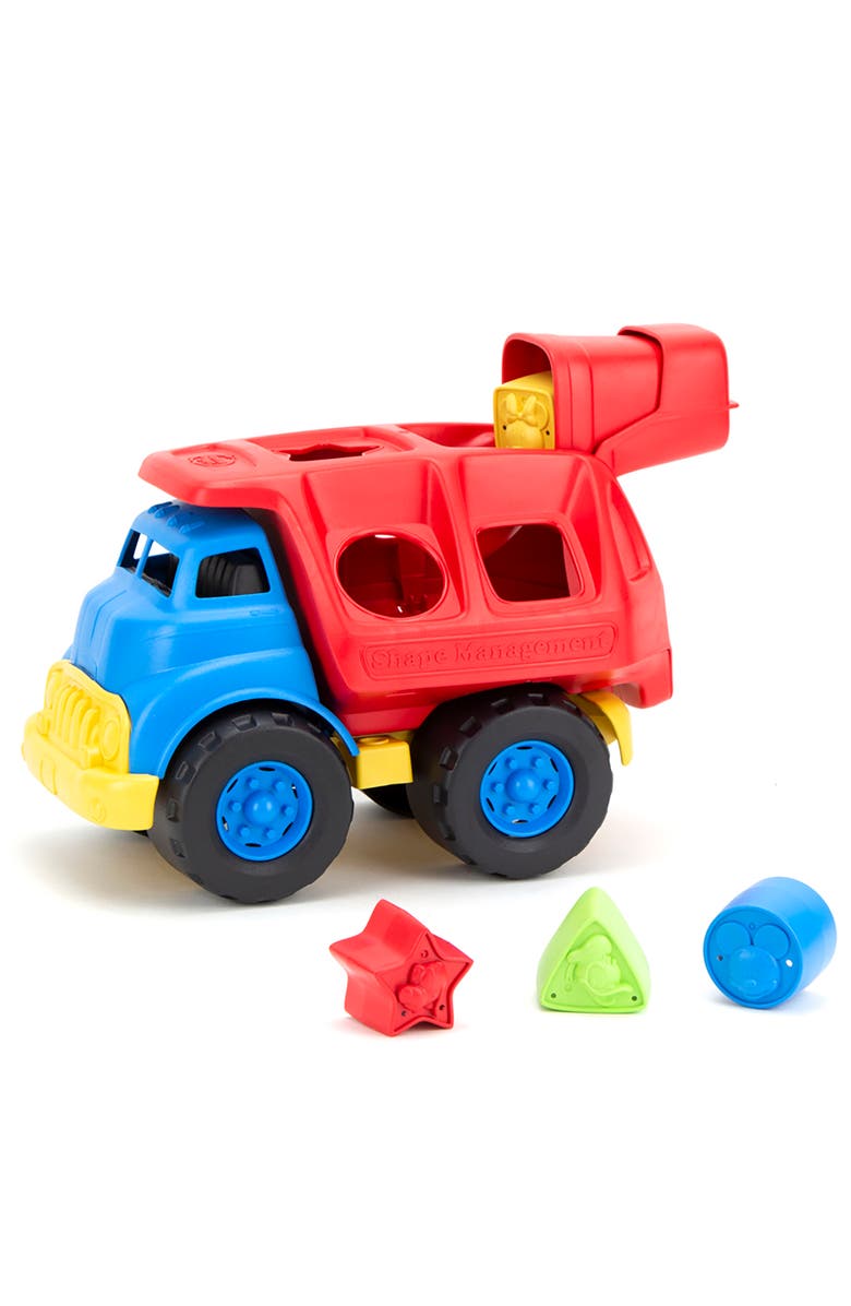 Green Toys Mickey Mouse & Friends Shape Sorter Truck, Alternate, color, 
