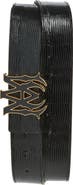AMIRI MA Lizard Embossed Leather Belt