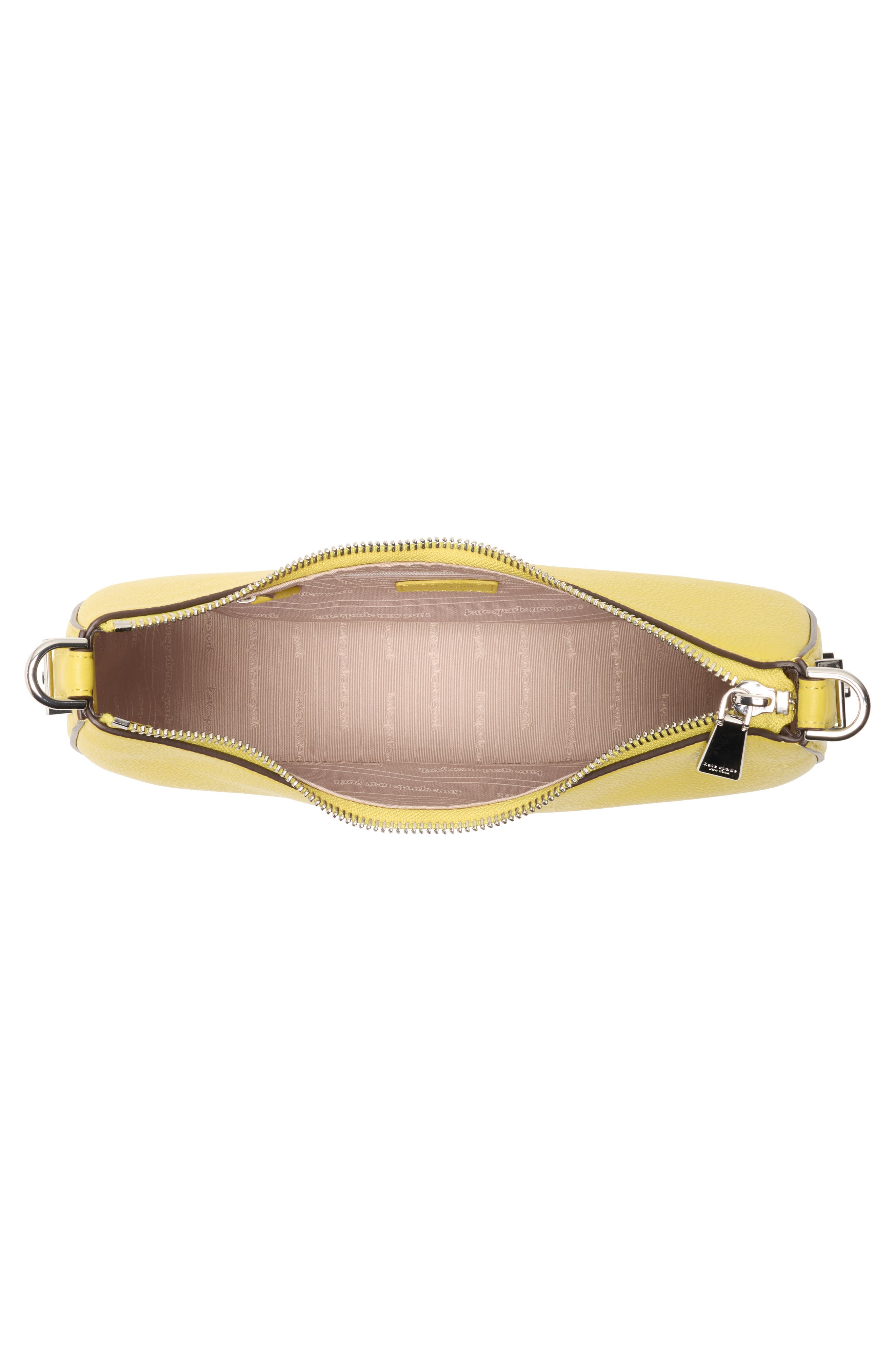 liv pebble leather convertible shoulder bag, Alternate, color, LIME SLICE