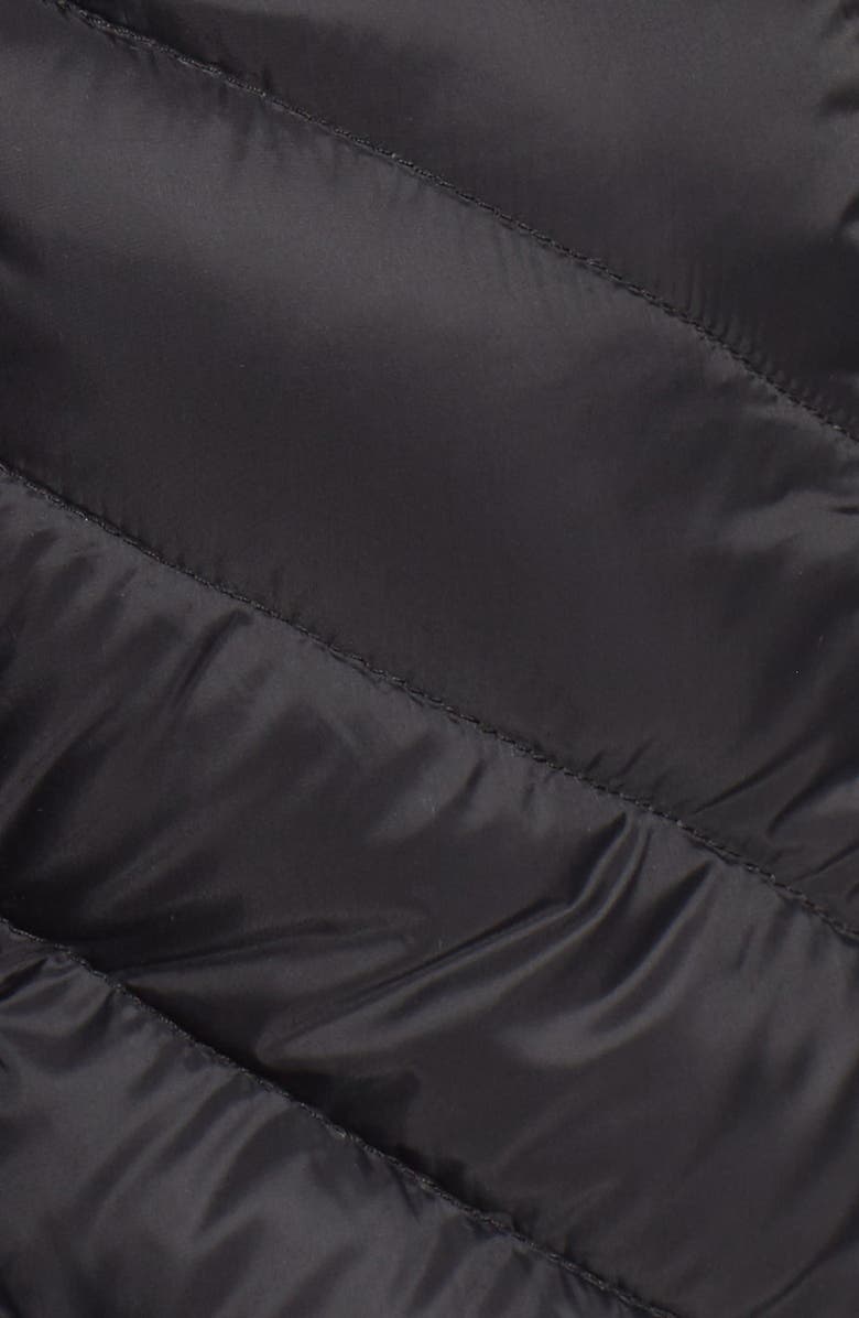 MICHAEL Michael Kors Chevron Quilted Packable Down Puffer Jacket with Stowaway Hood, Alternate, color, 