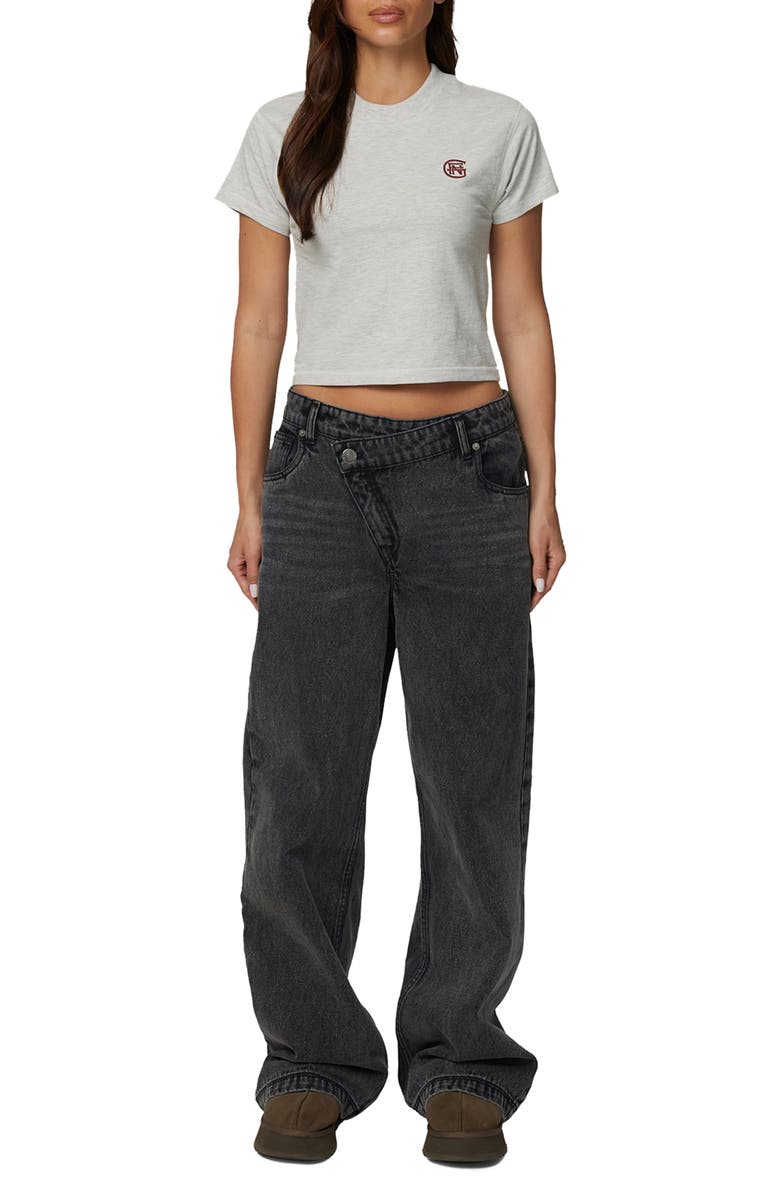 Good For Nothing Halftone Baby T-Shirt, Alternate, color, Grey