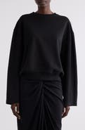 Dries Van Noten Snap Sleeve Sweatshirt