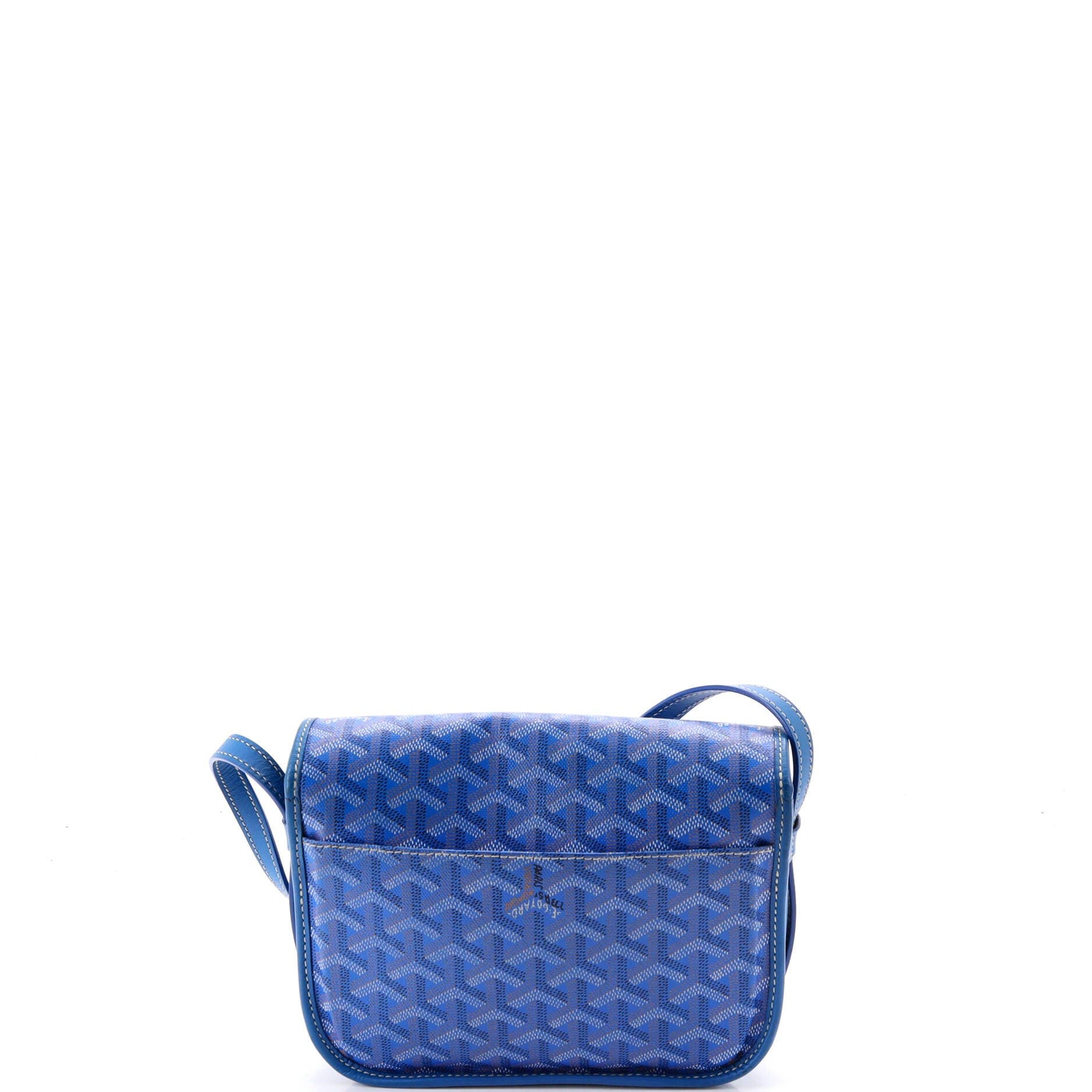 Belvedere Messenger Bag Coated Canvas PM, Alternate, color, Blue