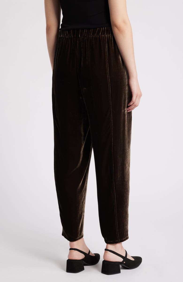 Eileen Fisher Velvet Lantern Ankle Pants, Alternate, color,