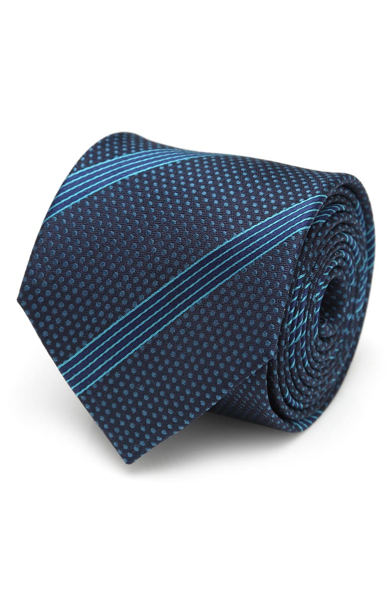 Cufflinks, Inc. Star Wars<sup>™</sup> - Millennium Falcon Stripe Silk Tie, Main, color, Blue