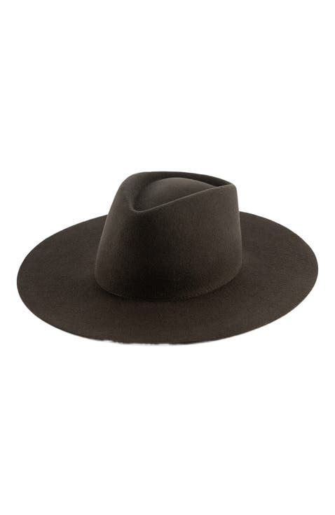 Dakota Wide Brim Felt Hat