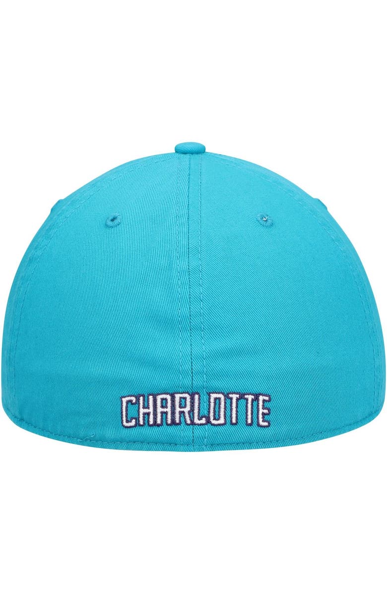 '47 Men's '47 Teal Charlotte Hornets Team Franchise Fitted Hat, Alternate, color, 